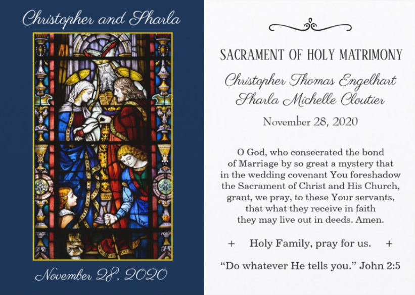 Sacrament of Holy Matrimony